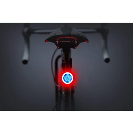 LED-es kerékpár hátsó lámpa Csillag