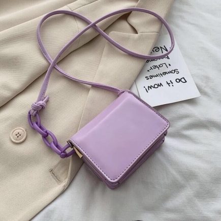 Crossbody táska, Szabadidős női táska lila