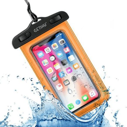Vízálló telefontok, vízhatlan telefontok Narancssárga
