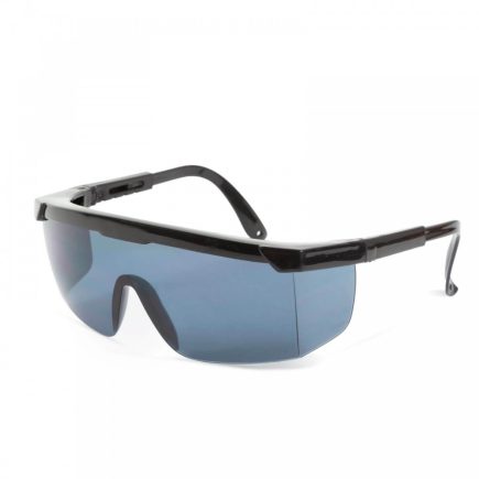 Professzionális védőszemüveg szemüvegeseknek, UV védelemmel füst/szürke
